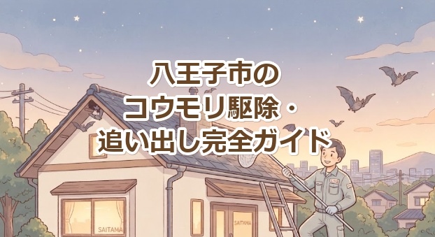 八王子市 コウモリ駆除 完全ガイド