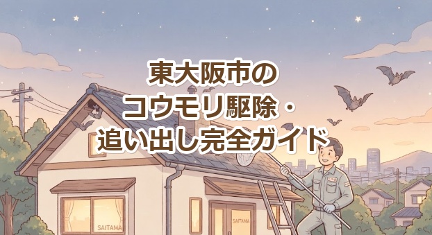 東大阪市 コウモリ駆除 完全ガイド