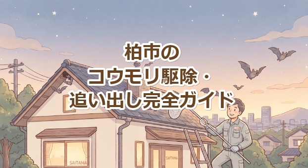柏市 コウモリ駆除 完全ガイド
