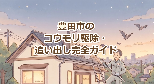 豊田市 コウモリ駆除 完全ガイド